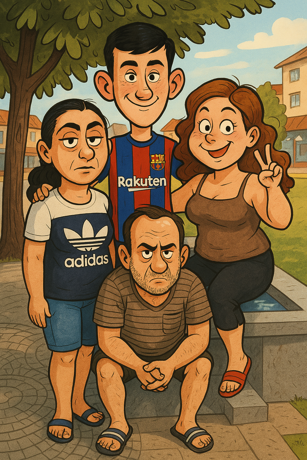 Семейна карикатура